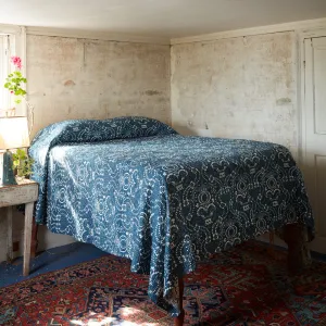 "French Indigo" King Bedcover