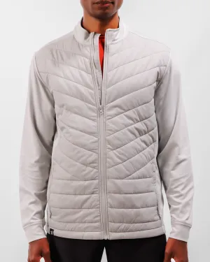 Range Men's Puffer Jacket - Cool Gray