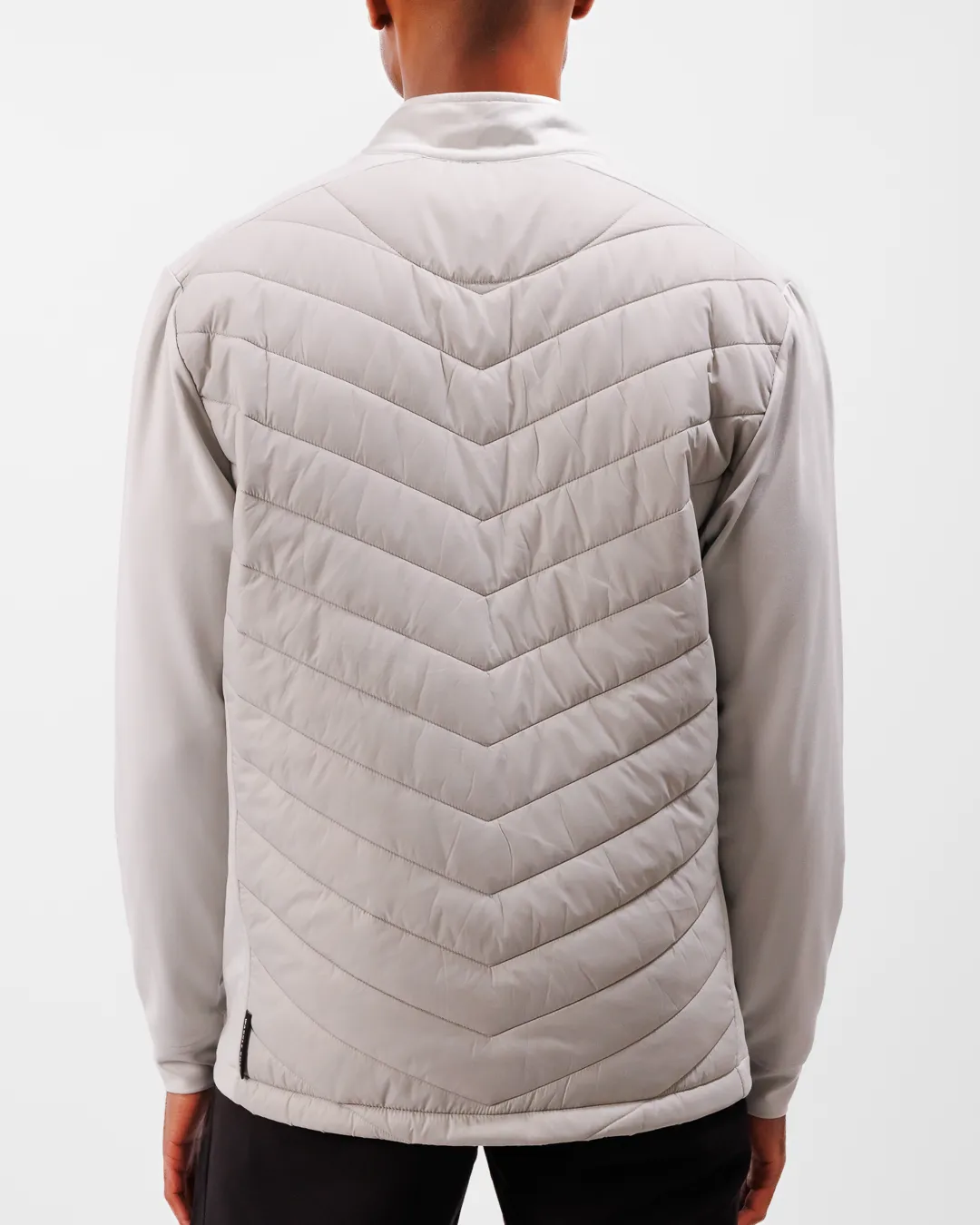 Range Men's Puffer Jacket - Cool Gray