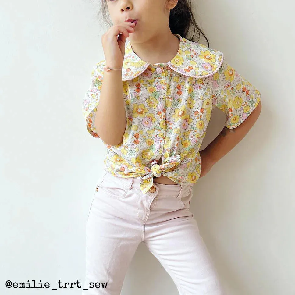 Rio Shirt/Blouse - Kids - Sewing Pattern | Ikatee