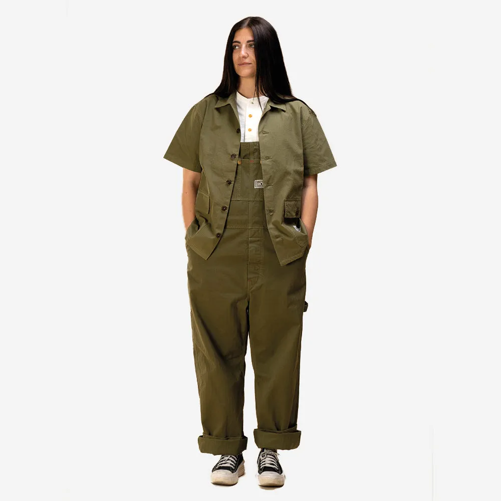 Safari Tropical Ripstop Shirt - Olive