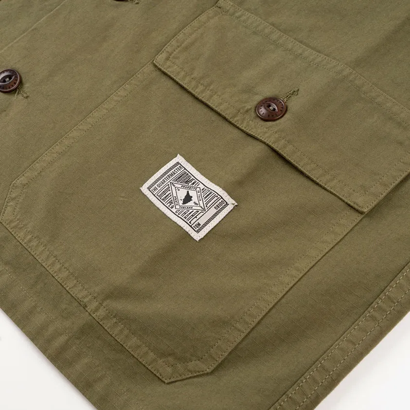 Safari Tropical Ripstop Shirt - Olive