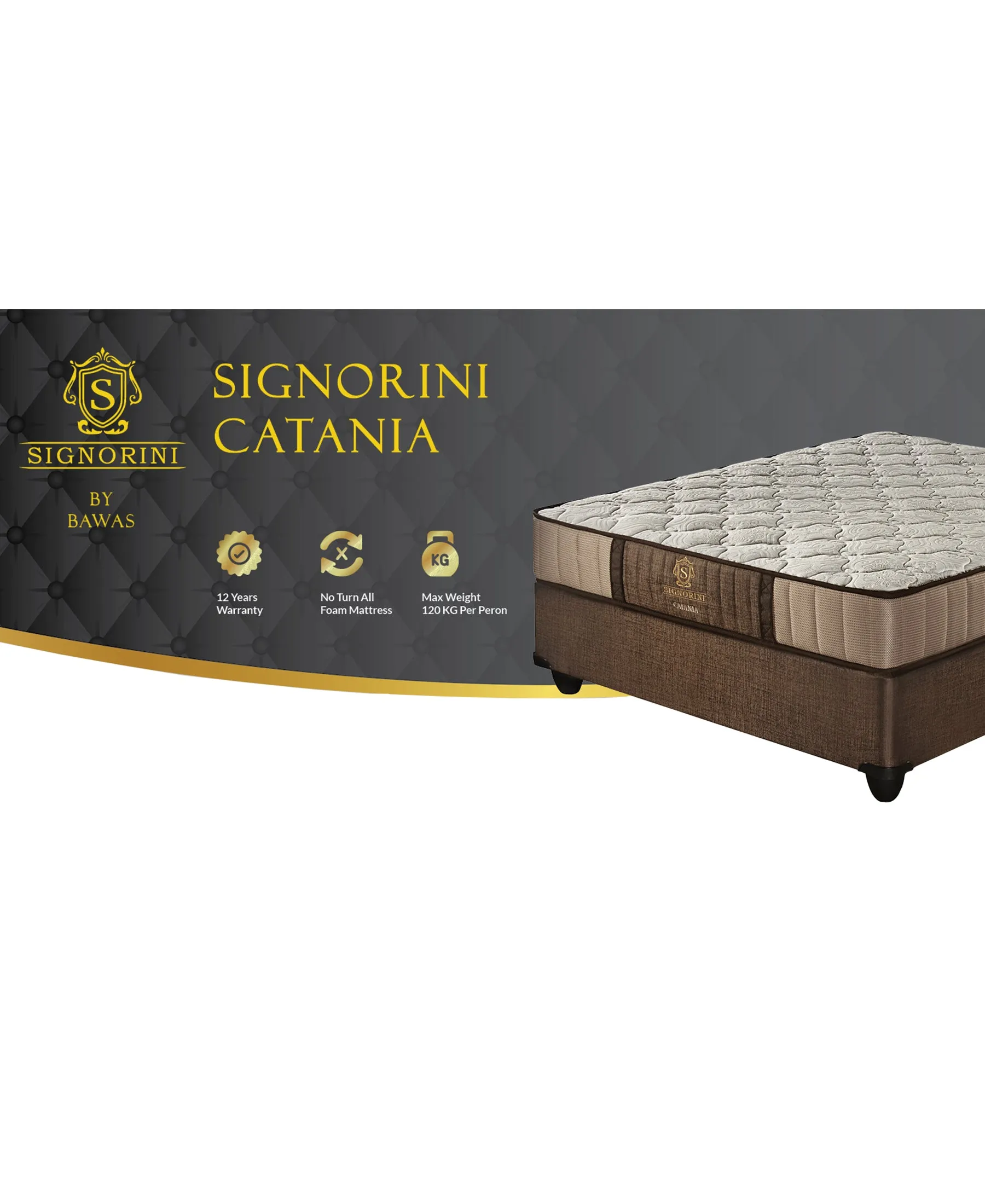 Signorini Catania Double Bed