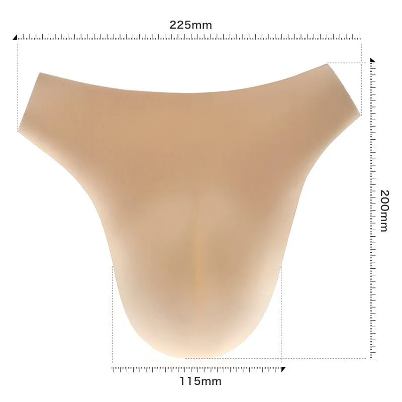 Sissy Panties Pad - Fake camel toe