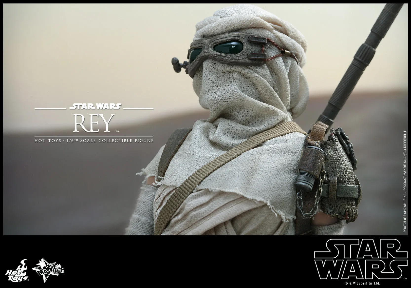 STAR WARS: Rey 1:6 Scale Movie Masterpiece Figure