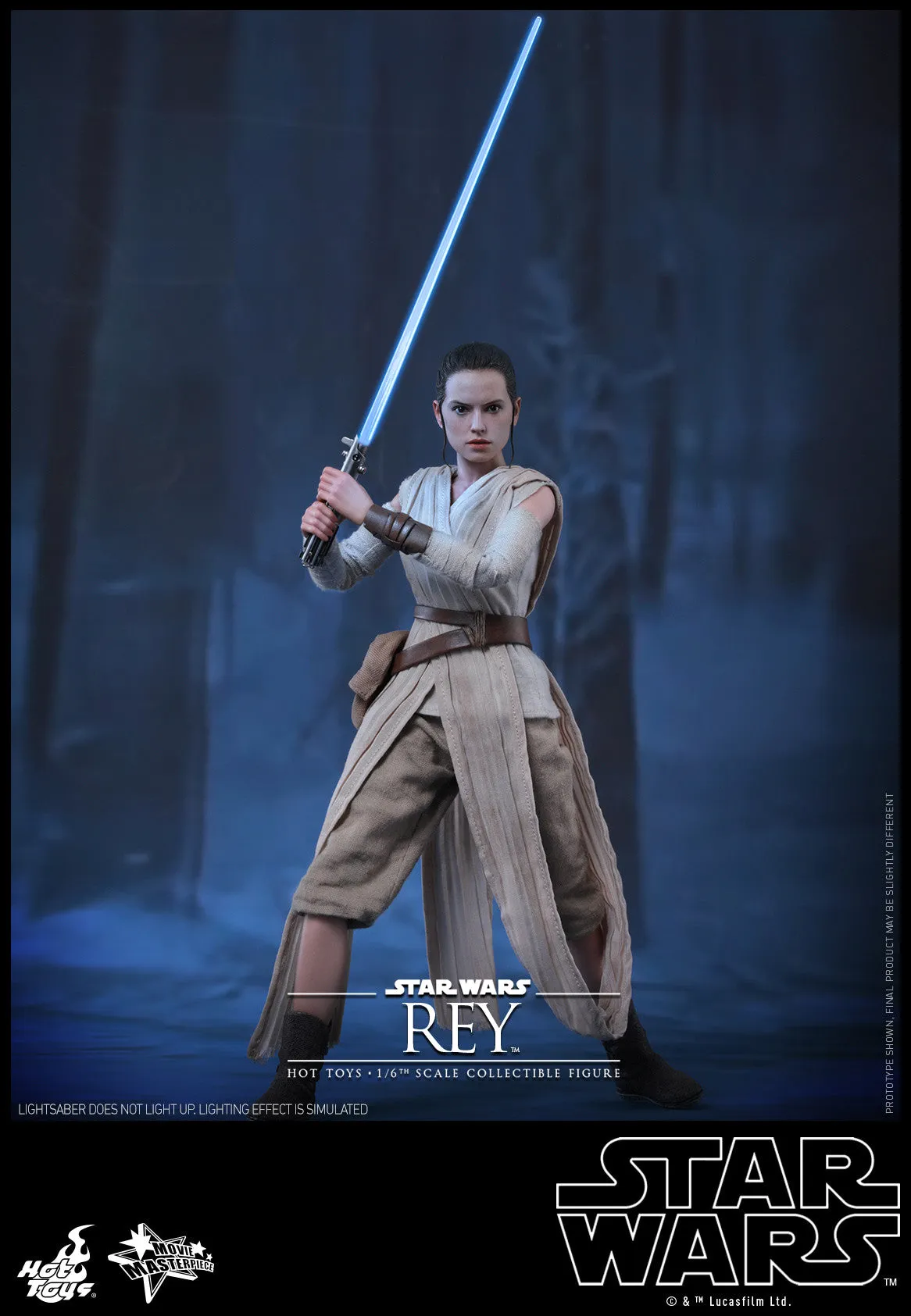 STAR WARS: Rey 1:6 Scale Movie Masterpiece Figure