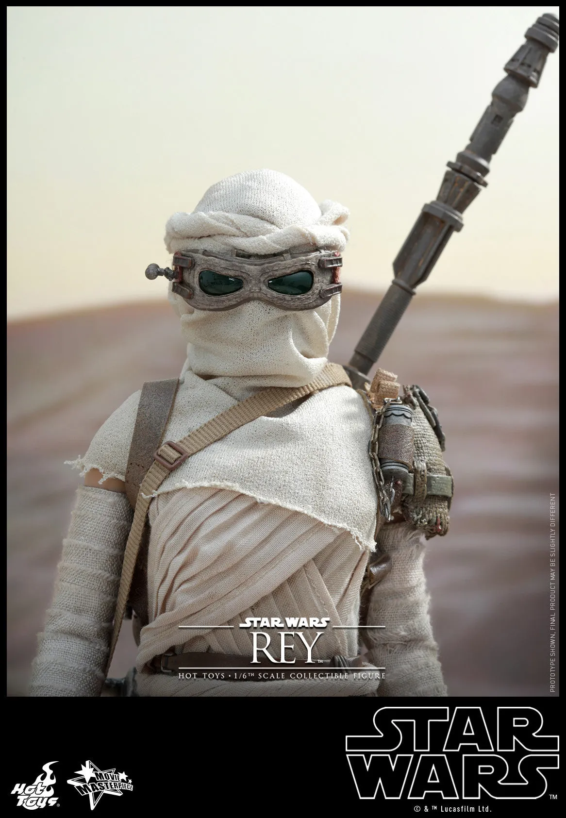 STAR WARS: Rey 1:6 Scale Movie Masterpiece Figure