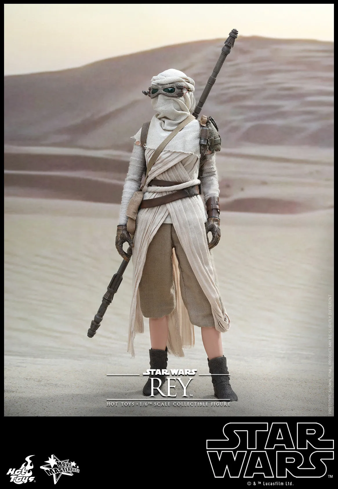 STAR WARS: Rey 1:6 Scale Movie Masterpiece Figure