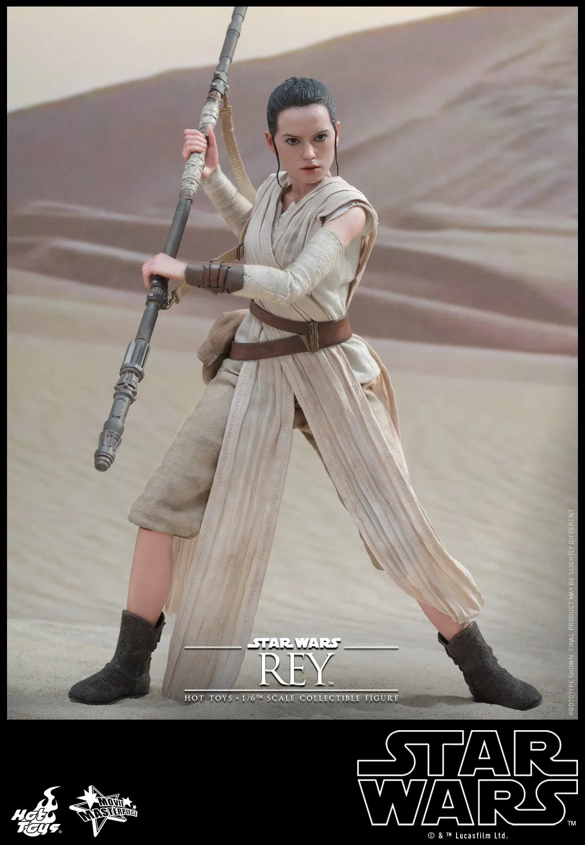 STAR WARS: Rey 1:6 Scale Movie Masterpiece Figure