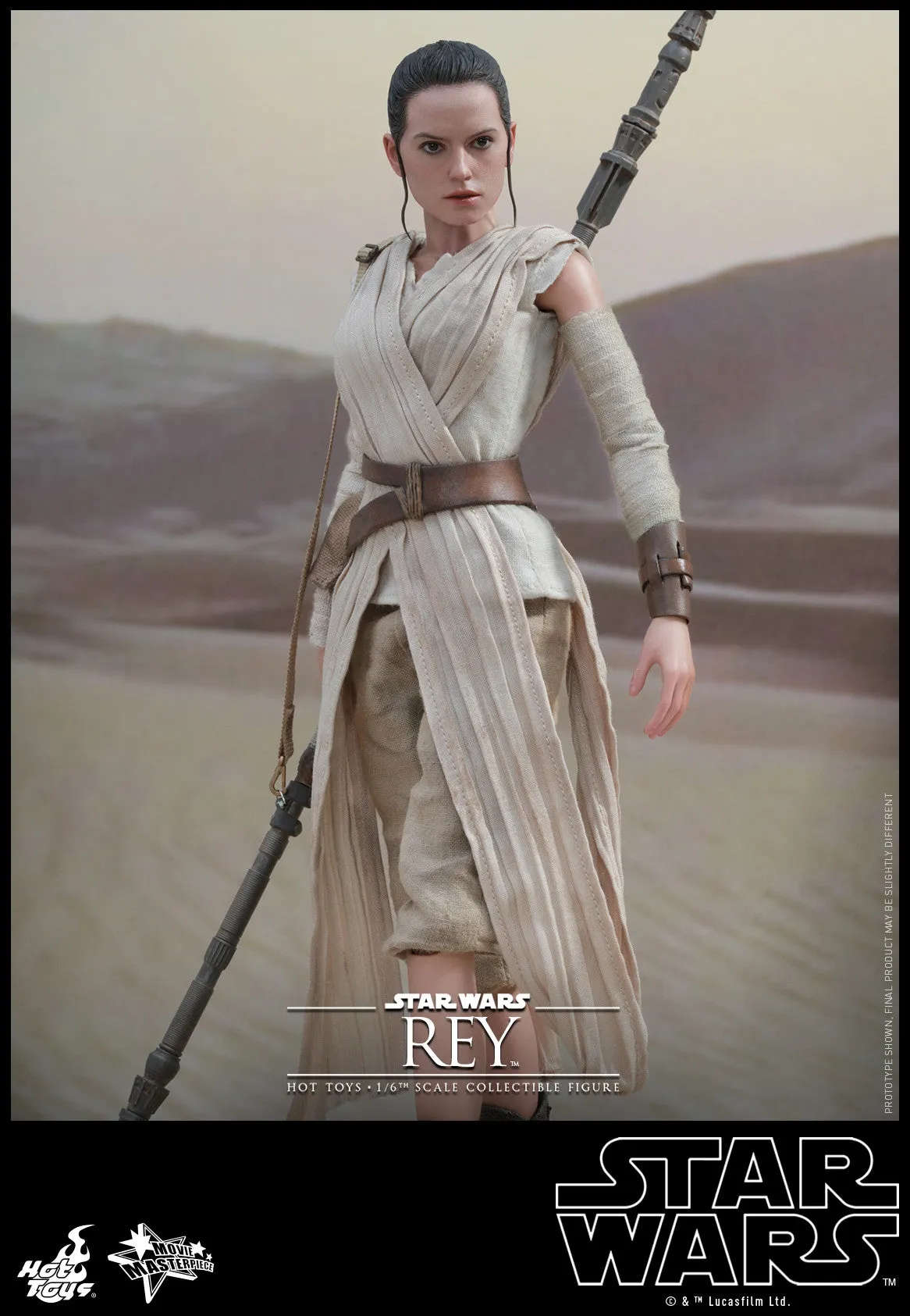 STAR WARS: Rey 1:6 Scale Movie Masterpiece Figure