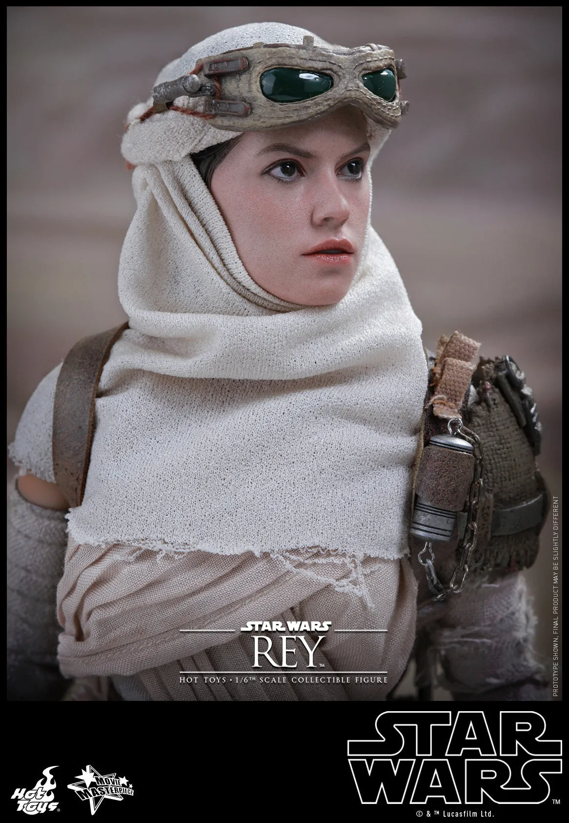 STAR WARS: Rey 1:6 Scale Movie Masterpiece Figure