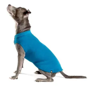 Stretch Fleece Dog Coat Marine Blue