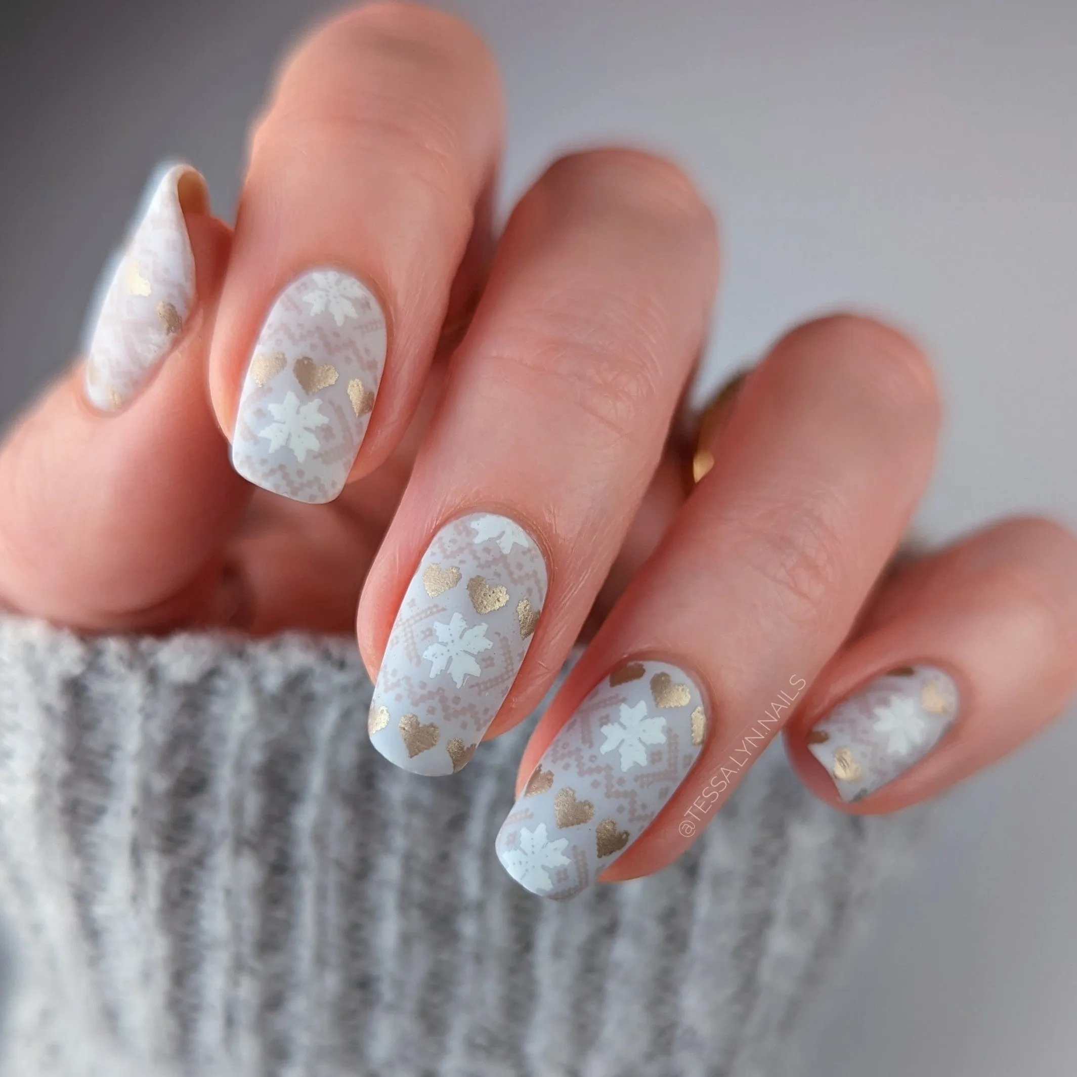 Sweater Weather: Set of 3 Nail Stamping Plates