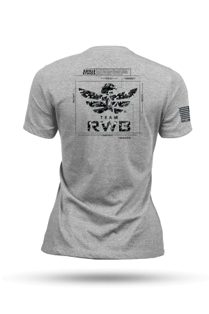 Team RWB Eagle Ethos Schematic - Women's T-Shirt