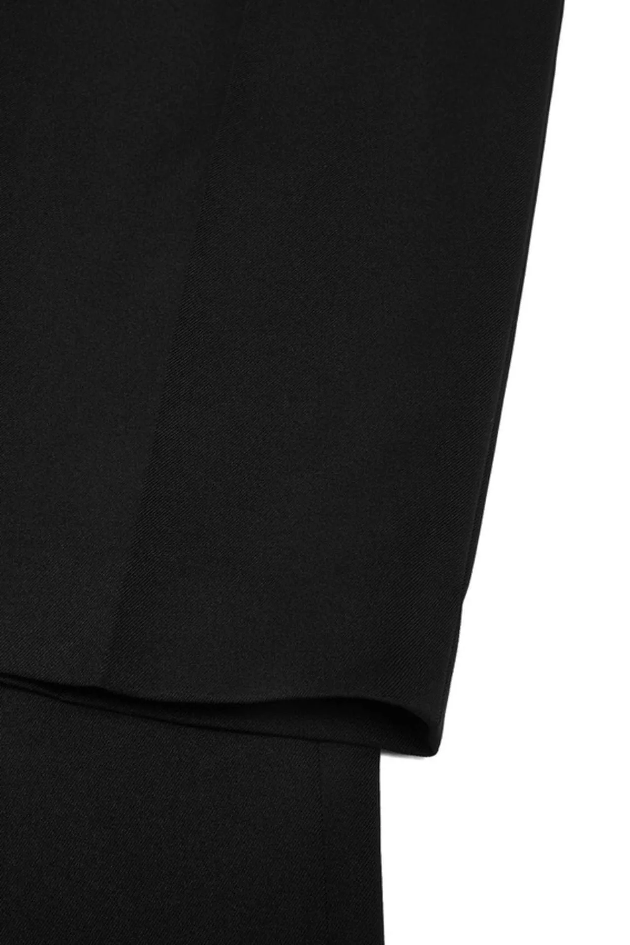 Teflon Regular Fit Twill Suit Pants