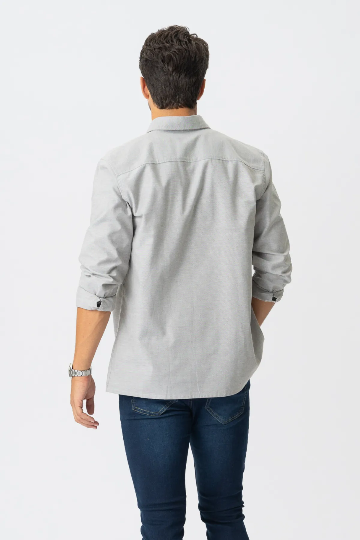 The Original Performance Oxford Shirt - Grey Melange