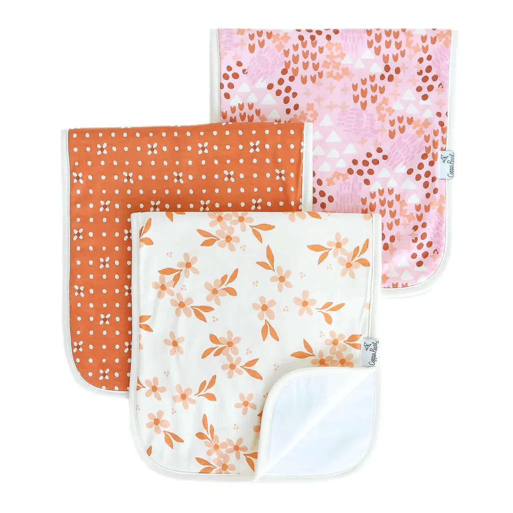 Three Burp Cloths