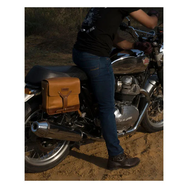 TRIP MACHINE MESSENGER BAG - TAN