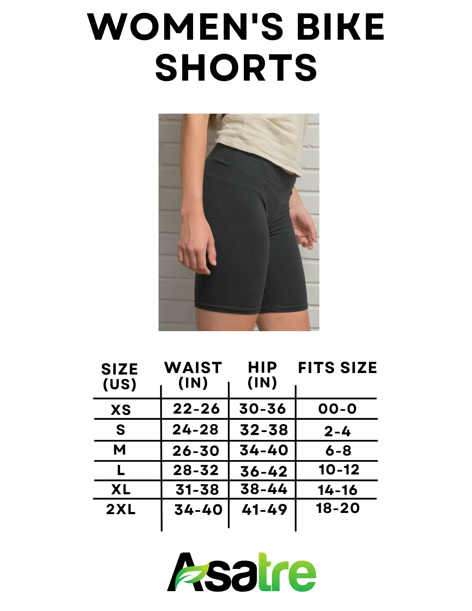 Women's Bike Shorts - Casual Hemp Blend Bike Shorts