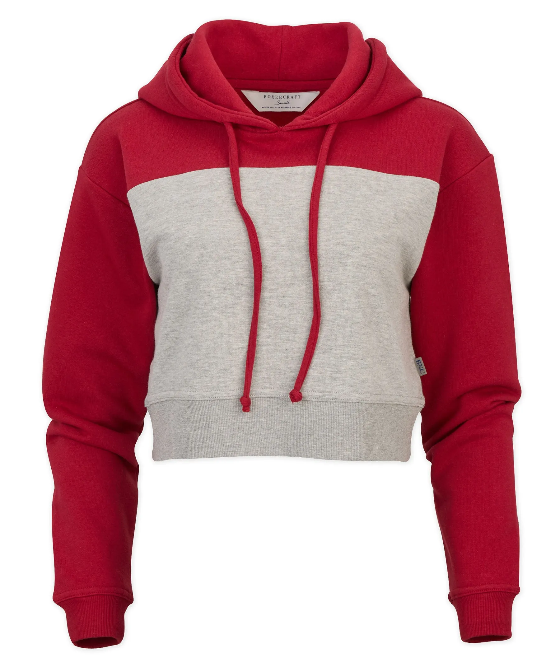 Women's Cropped Fleece Hoodie