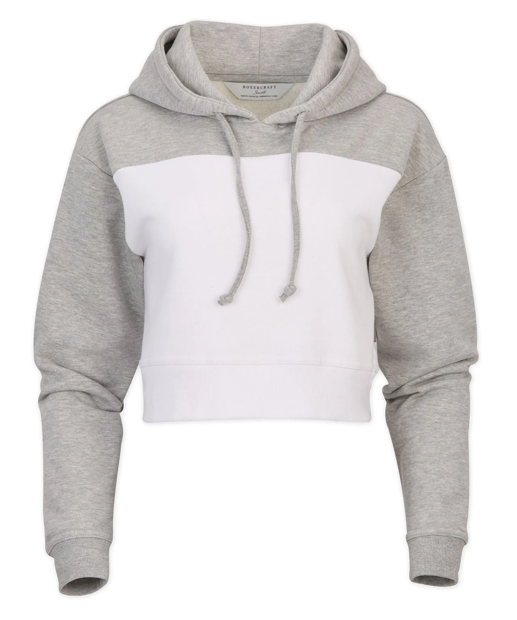 Women's Cropped Fleece Hoodie