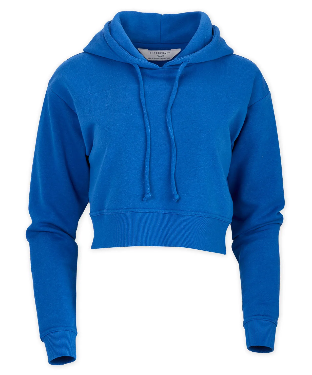 Women's Cropped Fleece Hoodie