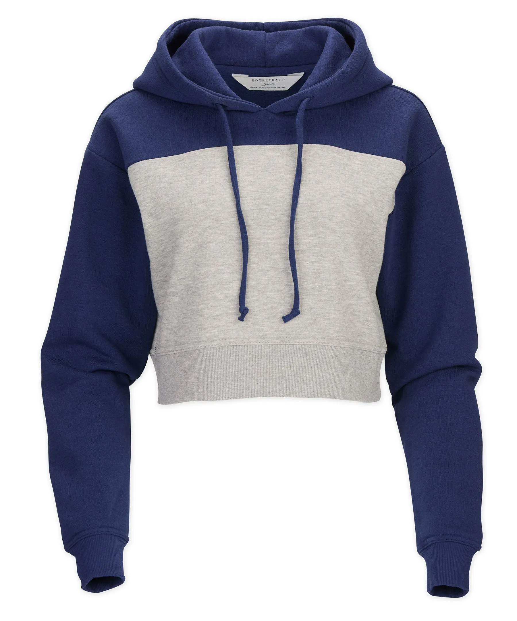 Women's Cropped Fleece Hoodie