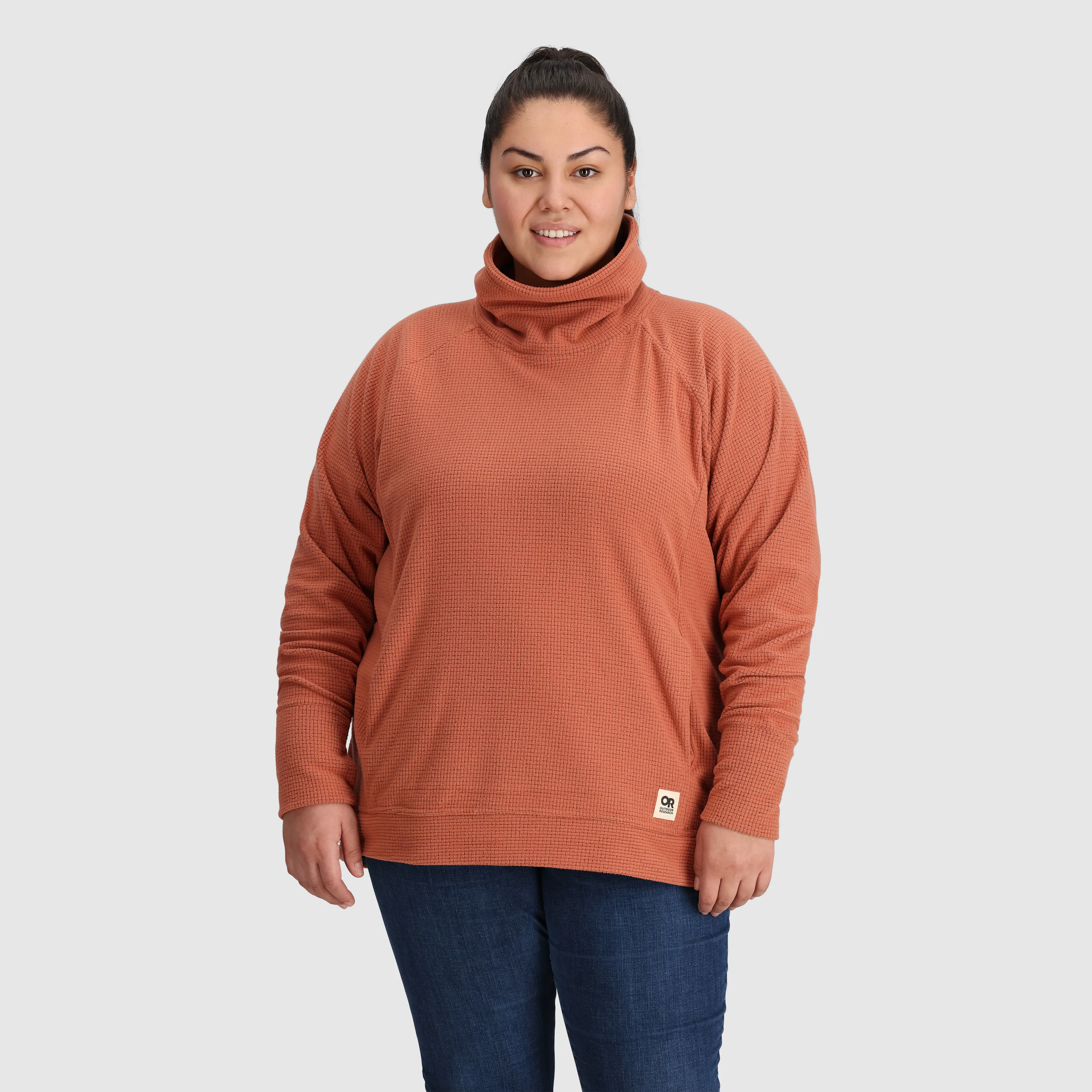 Women's Trail Mix Cowl Pullover-Plus - Final Sale