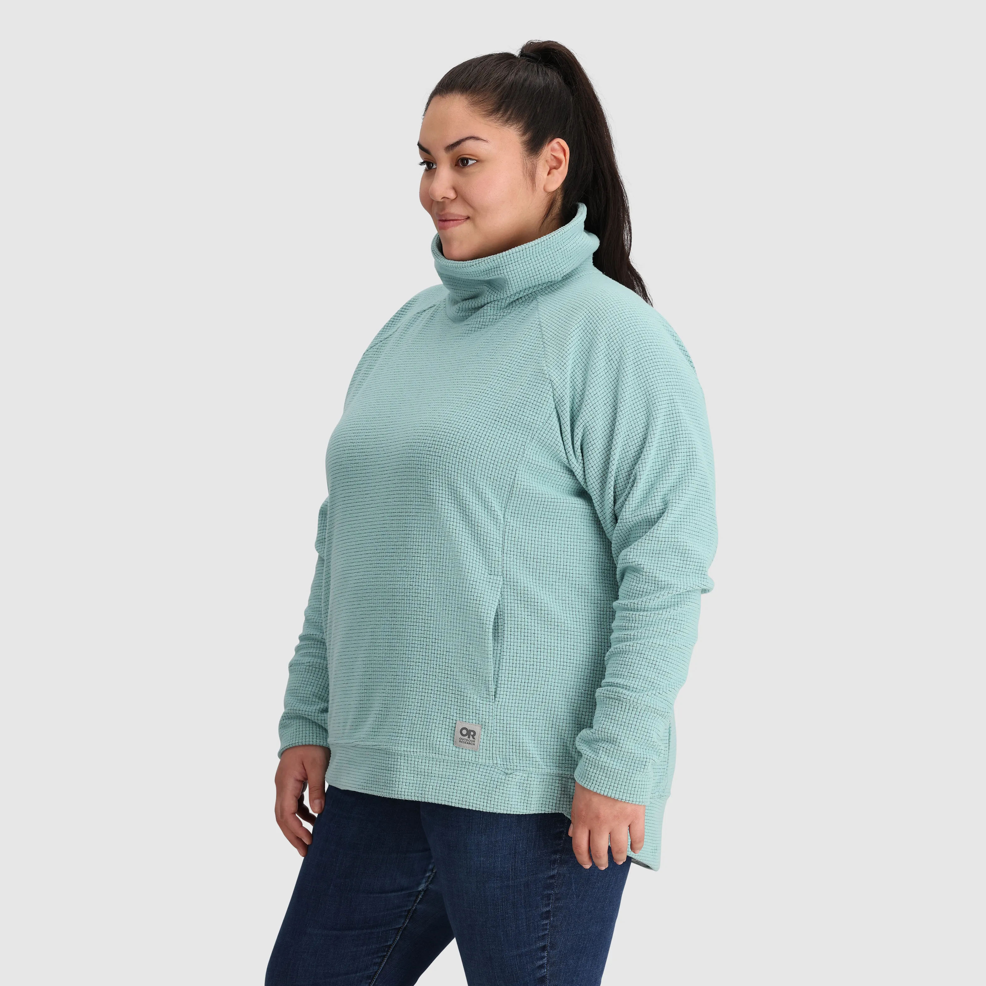 Women's Trail Mix Cowl Pullover-Plus - Final Sale