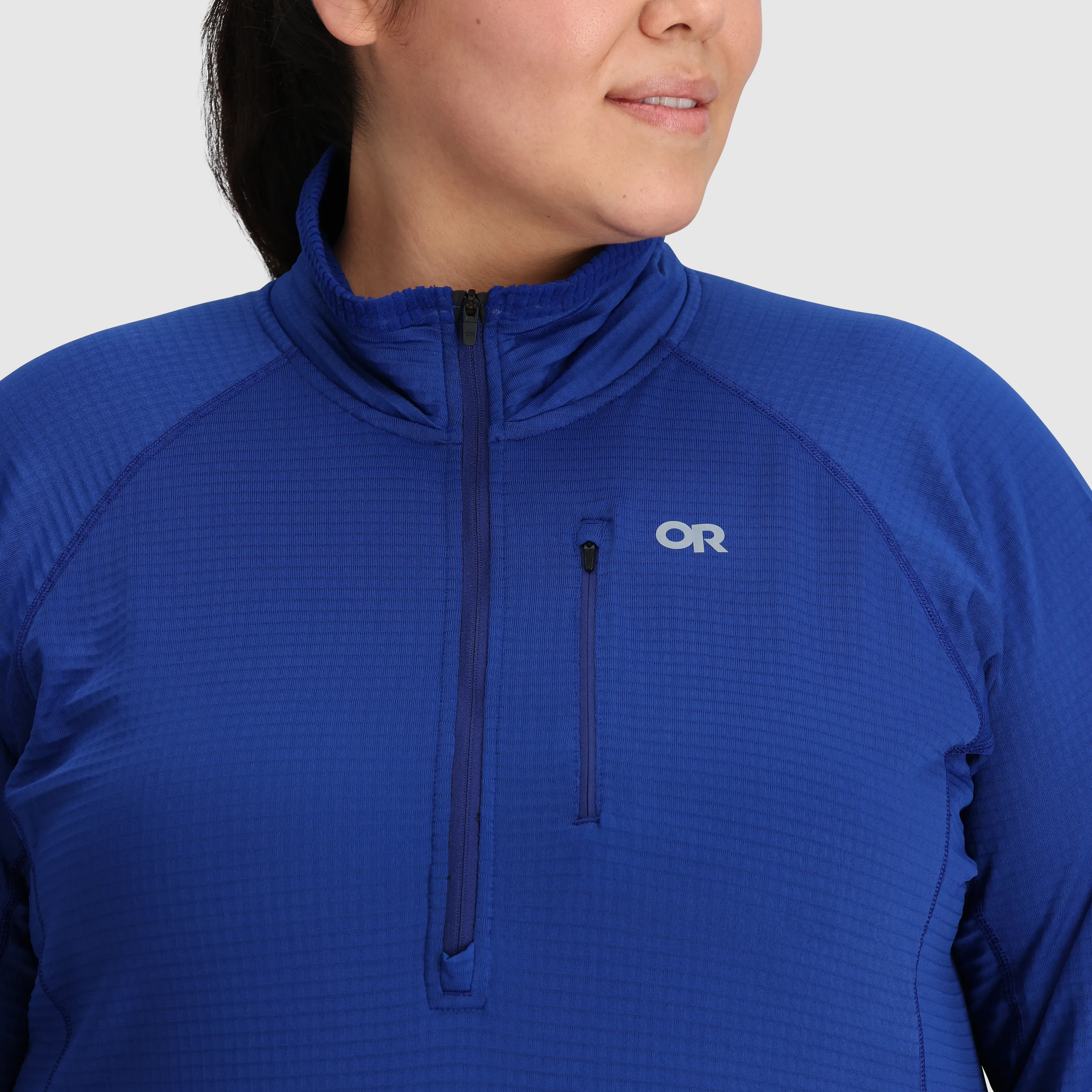 Women's Vigor Grid Fleece Half Zip-Plus