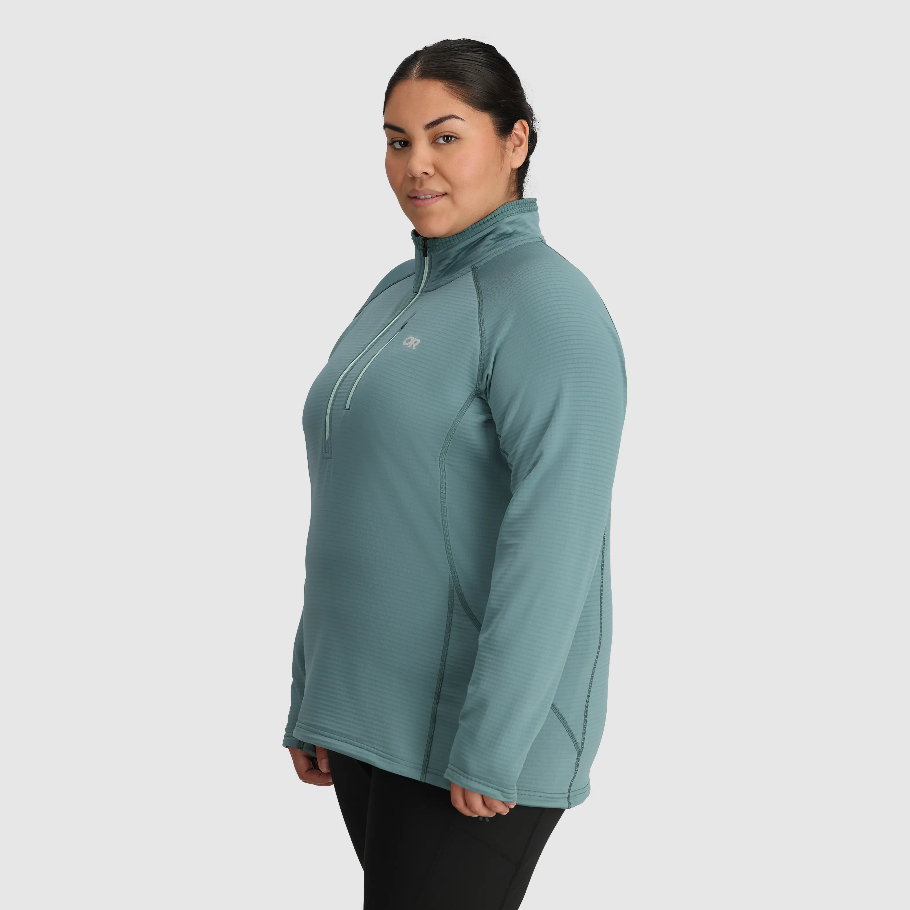 Women's Vigor Grid Fleece Half Zip-Plus