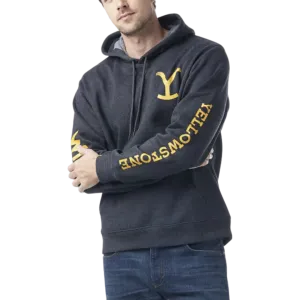 Wrangler Men's  Yellowstone Dutton Ranch Hoodie